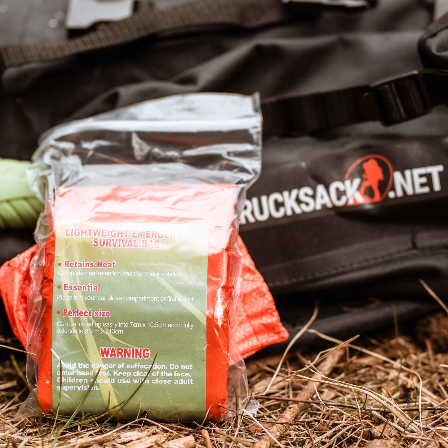 Emergency sleeping bag bivouac - ultra light and warm