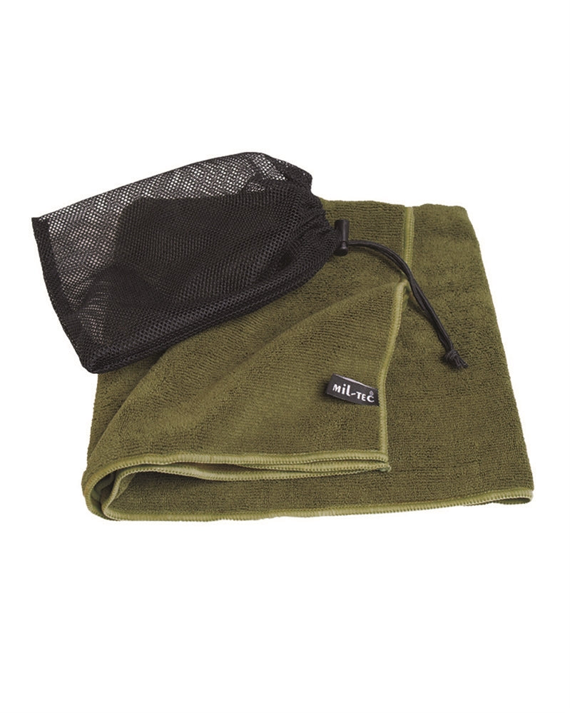 Microfibre Towel 100X50 Cm Olive