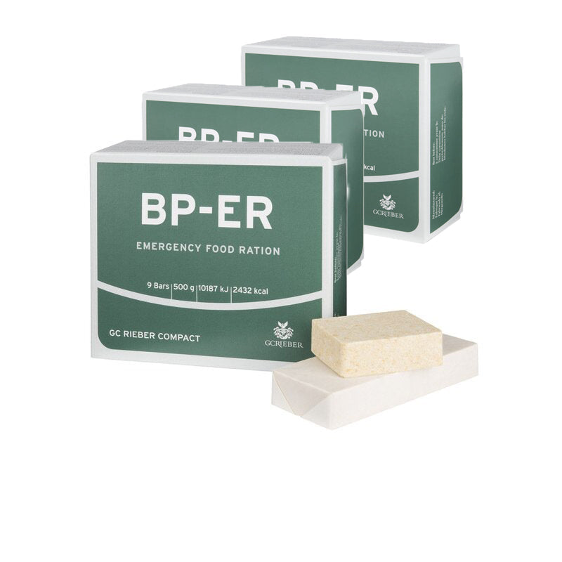 Emergency ration BP-ER 28 days approx. 60000kcal - Compact, durable, light emergency food BP-ER