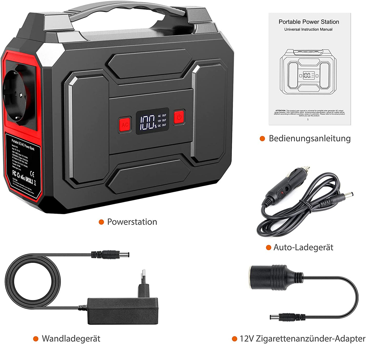 Solar panel with power bank (b-stock) for laptops and other devices Emergency power generator Solar power bank