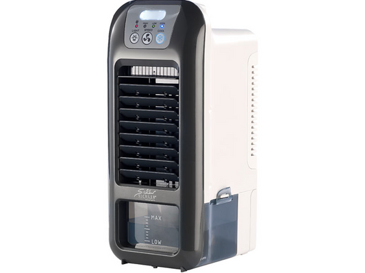 Hot Temperature Air Cooler - Against Dry Air - Portable Evaporative Cooler - Chiller - Mini Cooler - 9W - Emergency Cooler/Emergency Refrigeration - Water Cooling/Refrigeration - Evaporative Technology