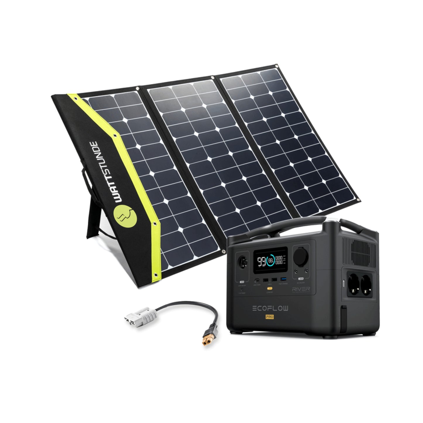 Premium Solar Station 200W with power storage / power station