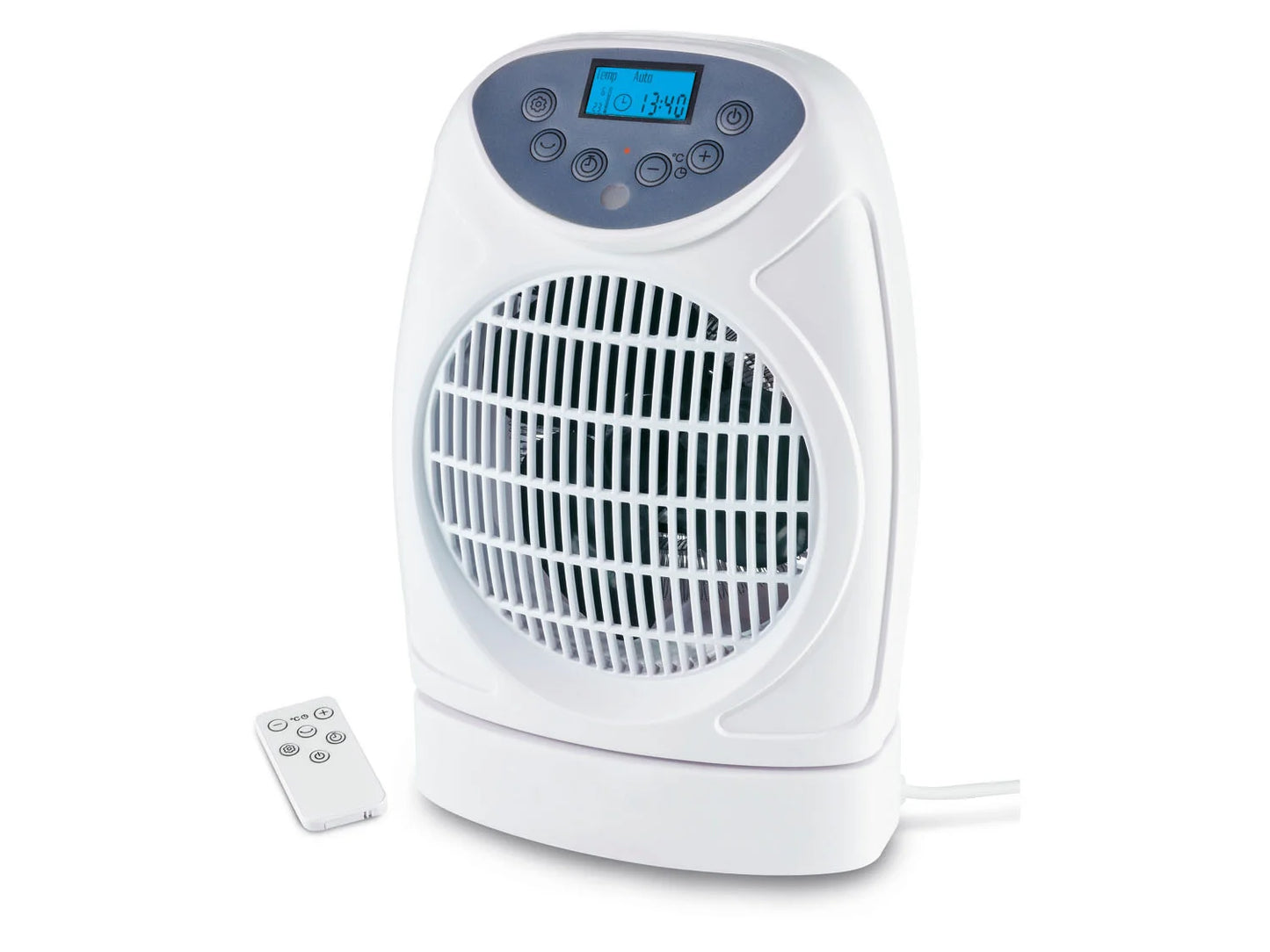 Fan heater »SHLF 2000 D3« including LCD and remote control